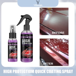 3 In 1 High Protection Quick Car Coating Spray Coat Ceramic