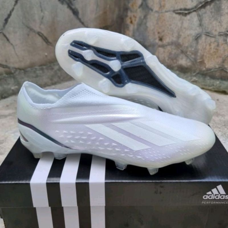 All white sale adidas soccer cleats