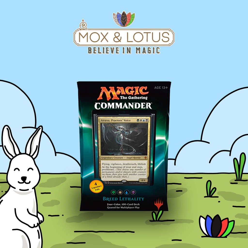 MTG Commander 2016 - Breed Lethality Magic the Gathering | Shopee Singapore