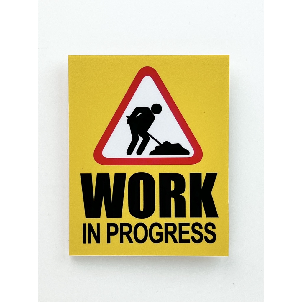 Buy signage work in progress At Sale Prices Online - October 2026 ...