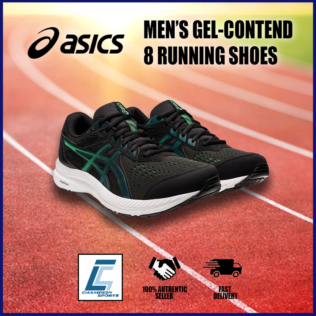 Asics Men's Gel-Contend 8 Running Shoes (1011B492-003) | Shopee Singapore