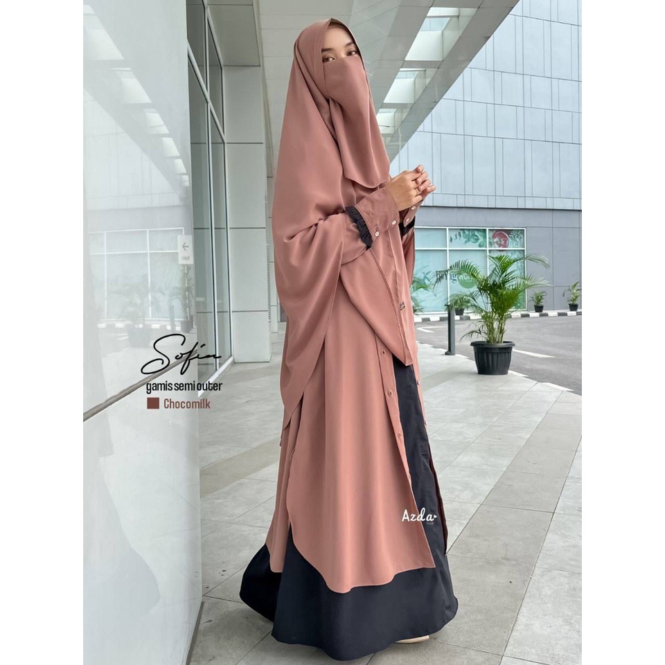 Sofia Set Syari by Azda International | Shopee Singapore