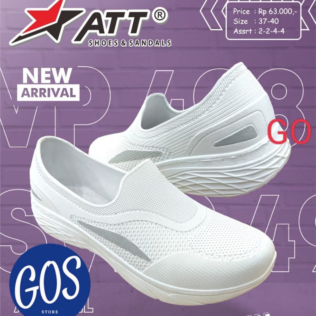 Gos ATT SWL 498,SWL 501 & NEW ERA LB 10020 Women's Rubber Shoes Casual