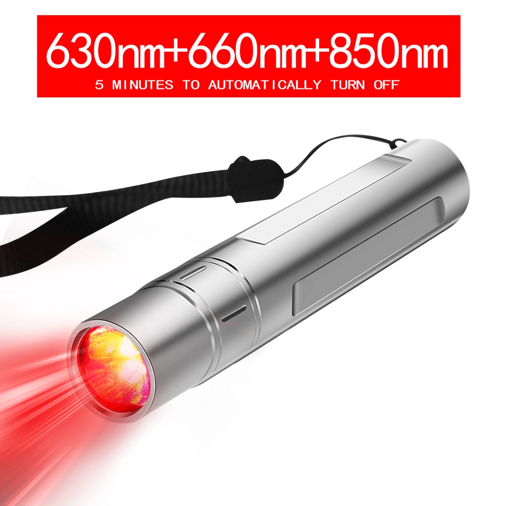 Portable Led Near Infrared Infra 850nm Handheld Medical Lamp 630nm