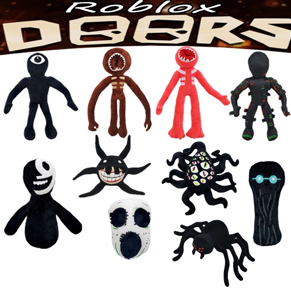 New Roblox Doors Figure Plush Toy Escape The Doors Digital Monster