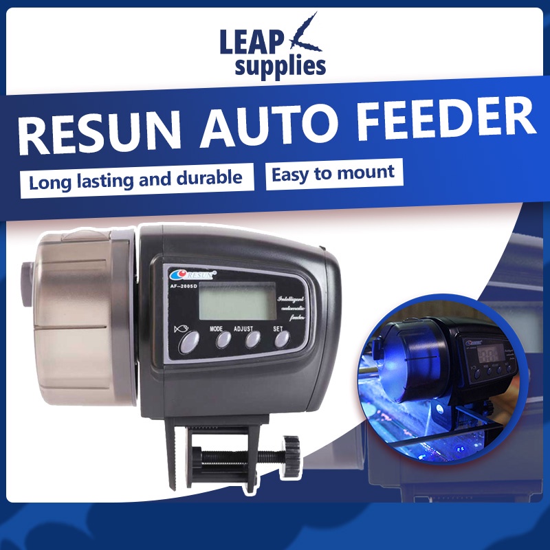 [SG STOCK] Resun Fish Auto Feeder Fish Timer Automatic Feeding Clock