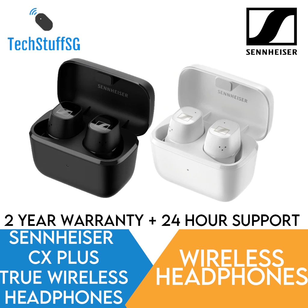 Sennheiser Cx Plus True Wireless Headphones Earbuds Earphones W Bluetooth 52 With Noise 0381