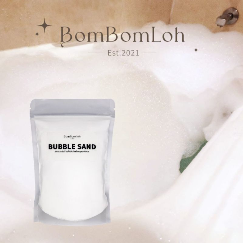 [SG] Bubble Bath, bubblesand packs 200g, unscented & scented available