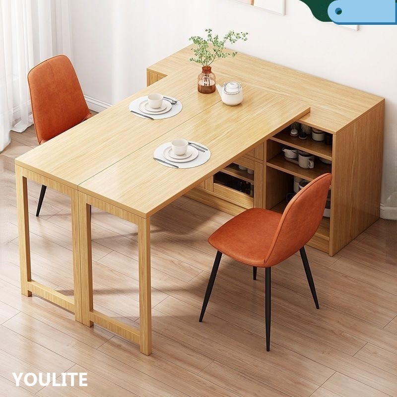 YOULITE Dining Table Japanese Folding Table Dining Side