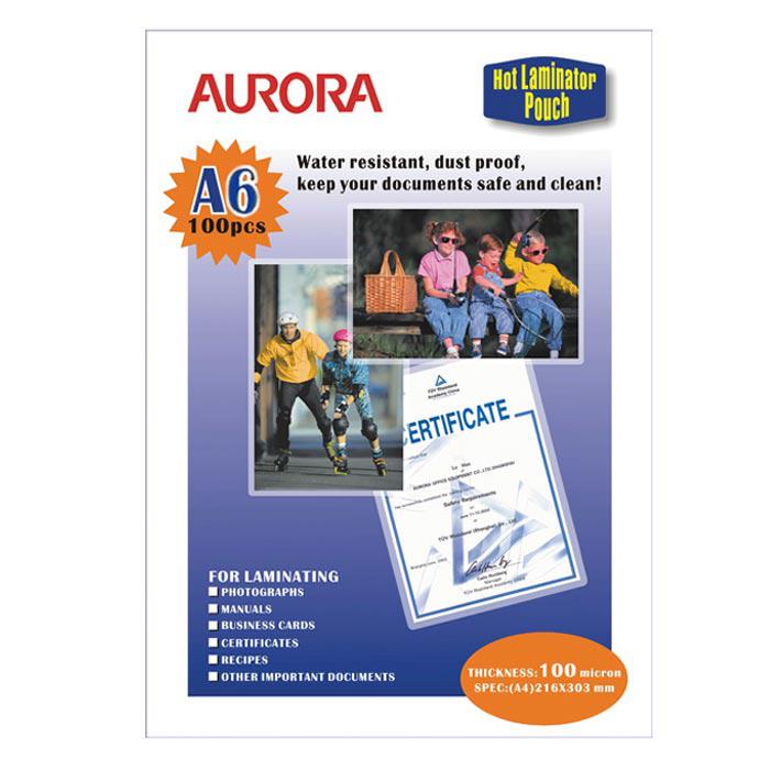 [SGMEGAMALL] Aurora Laminator Laminating Pouch 100 Microns A4 laminate