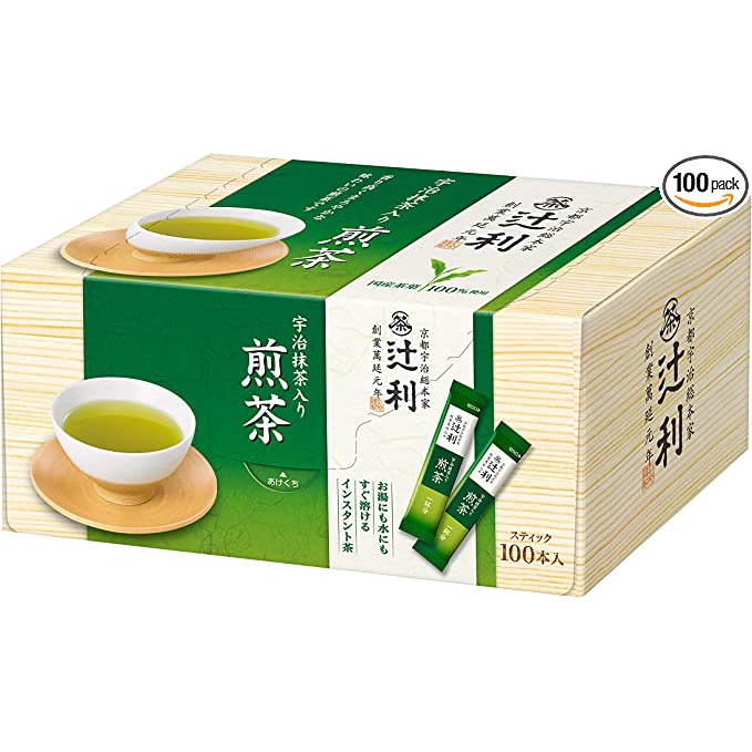 TSUJIRI instant sencha green tea with Uji green tea 100P(Made in Japan