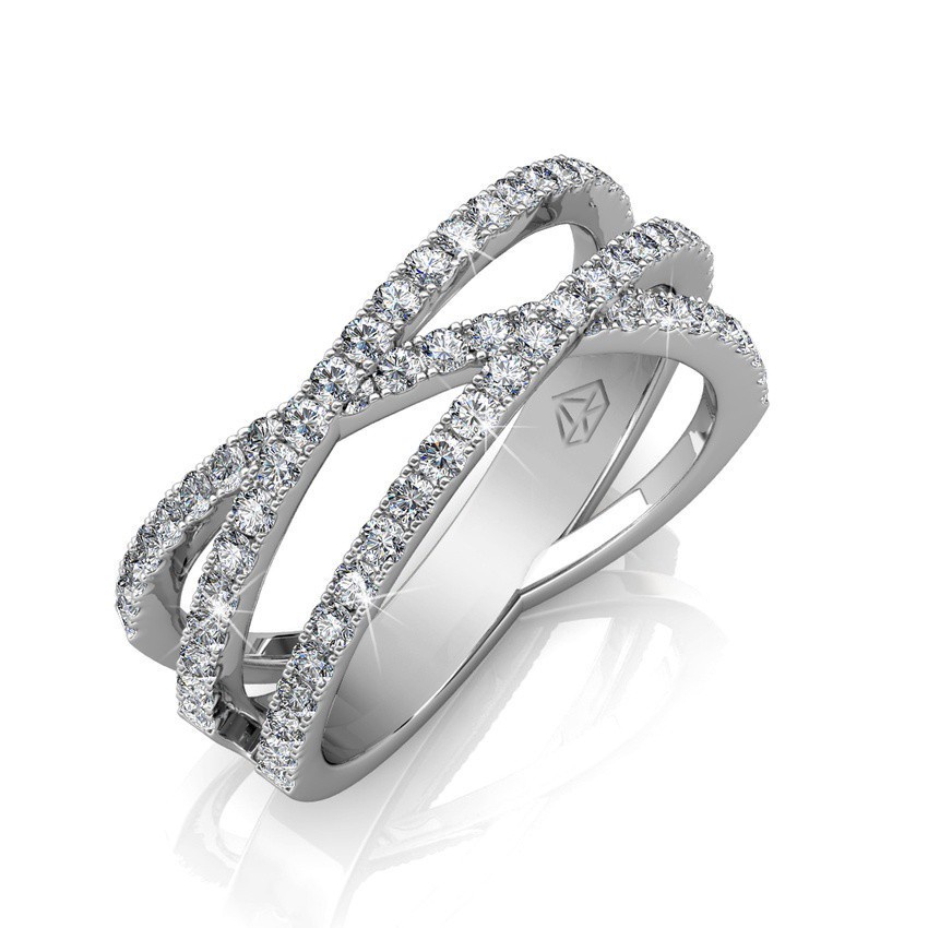 Kristine Ring - Made with Swarovski Crystals