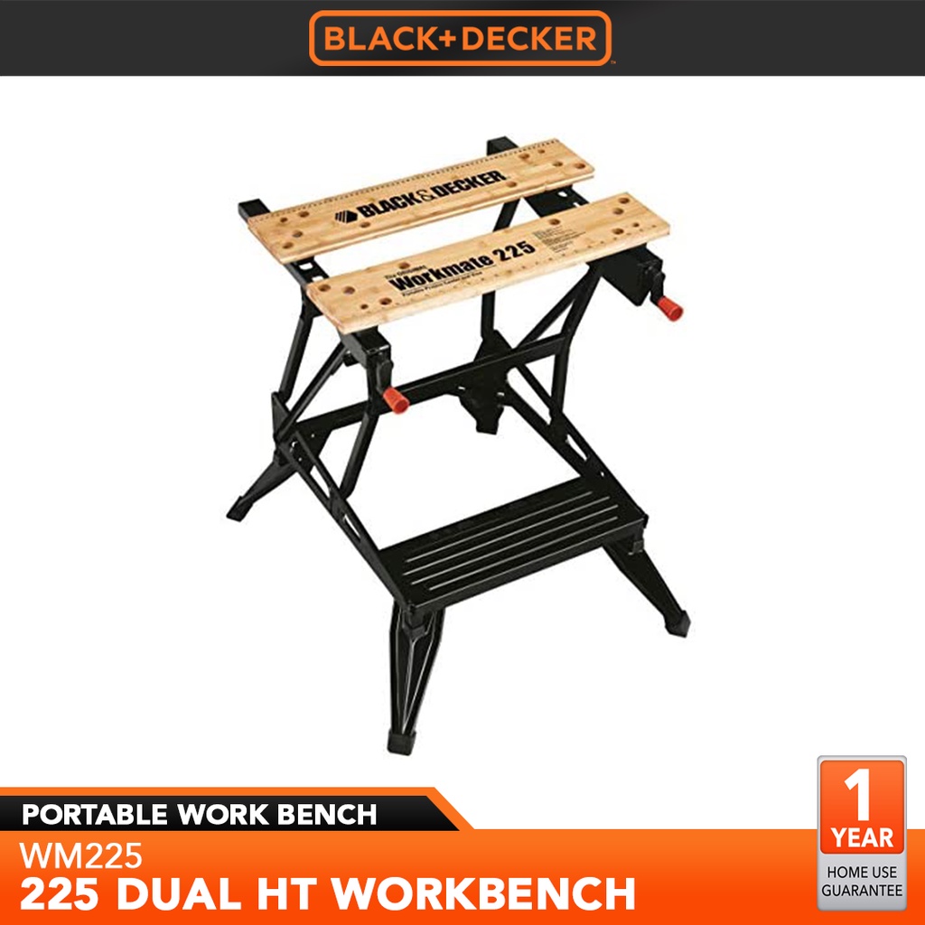 Black and deals decker workmate 225