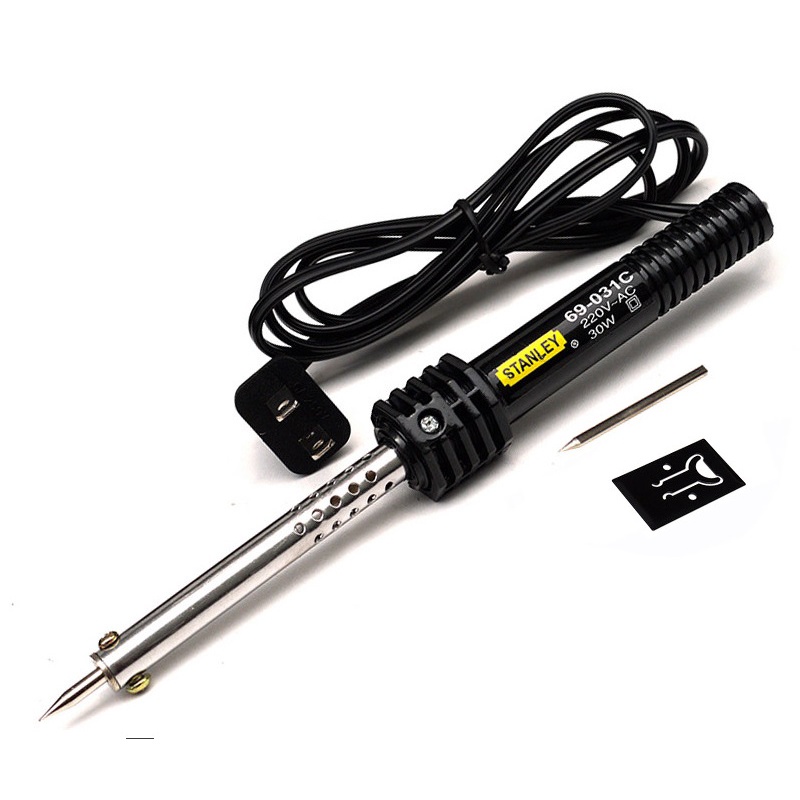 STANLEY Soldering Iron with Soldering Stand and Soldering Tip 45W 69