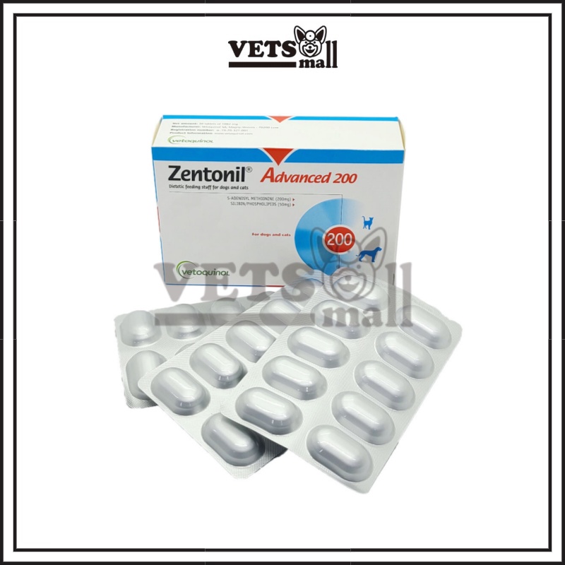 [Vetoquinol] Zentonil Advanced 200 30 Capsules / with FREEBIES Dog and