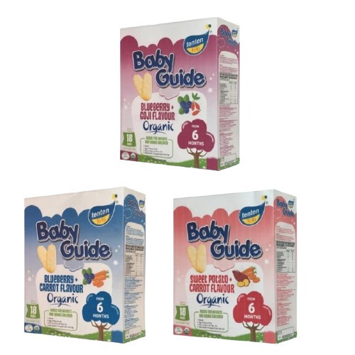 Tenten Baby Guide Organic Rice Rusk 36g | Shopee Singapore