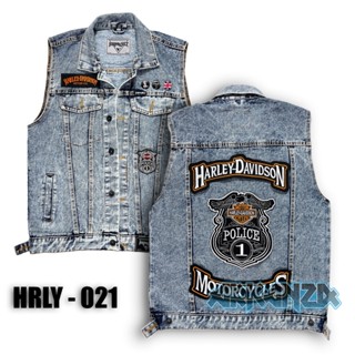 Mens harley sale vest