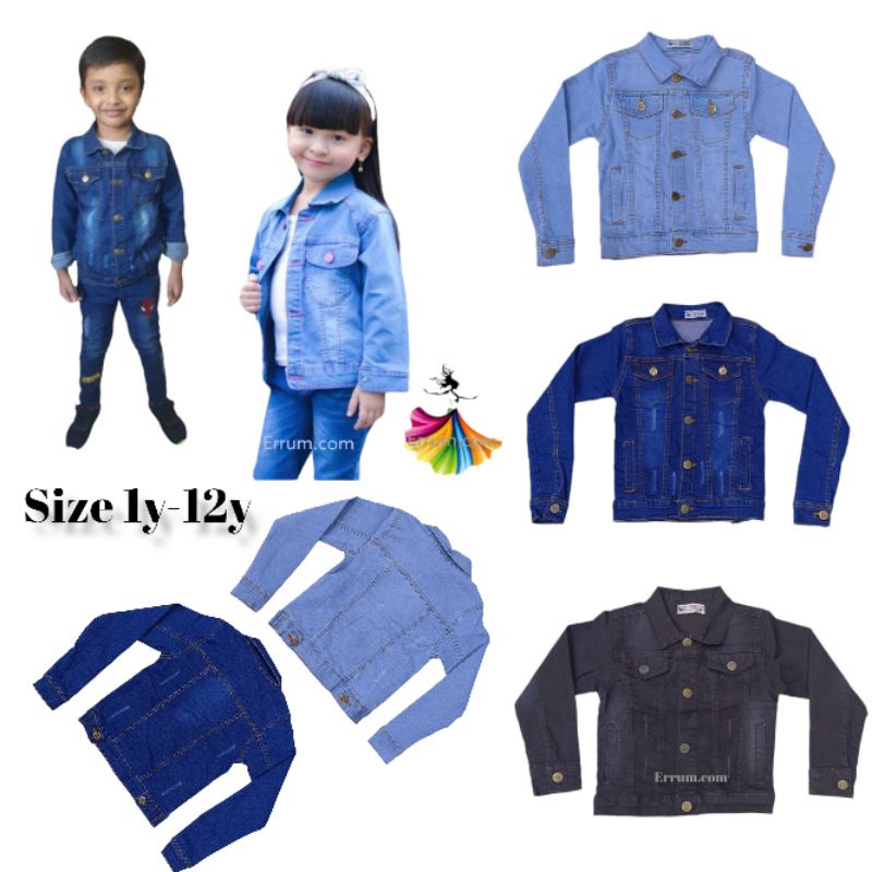 Children's hot sale denim jacket