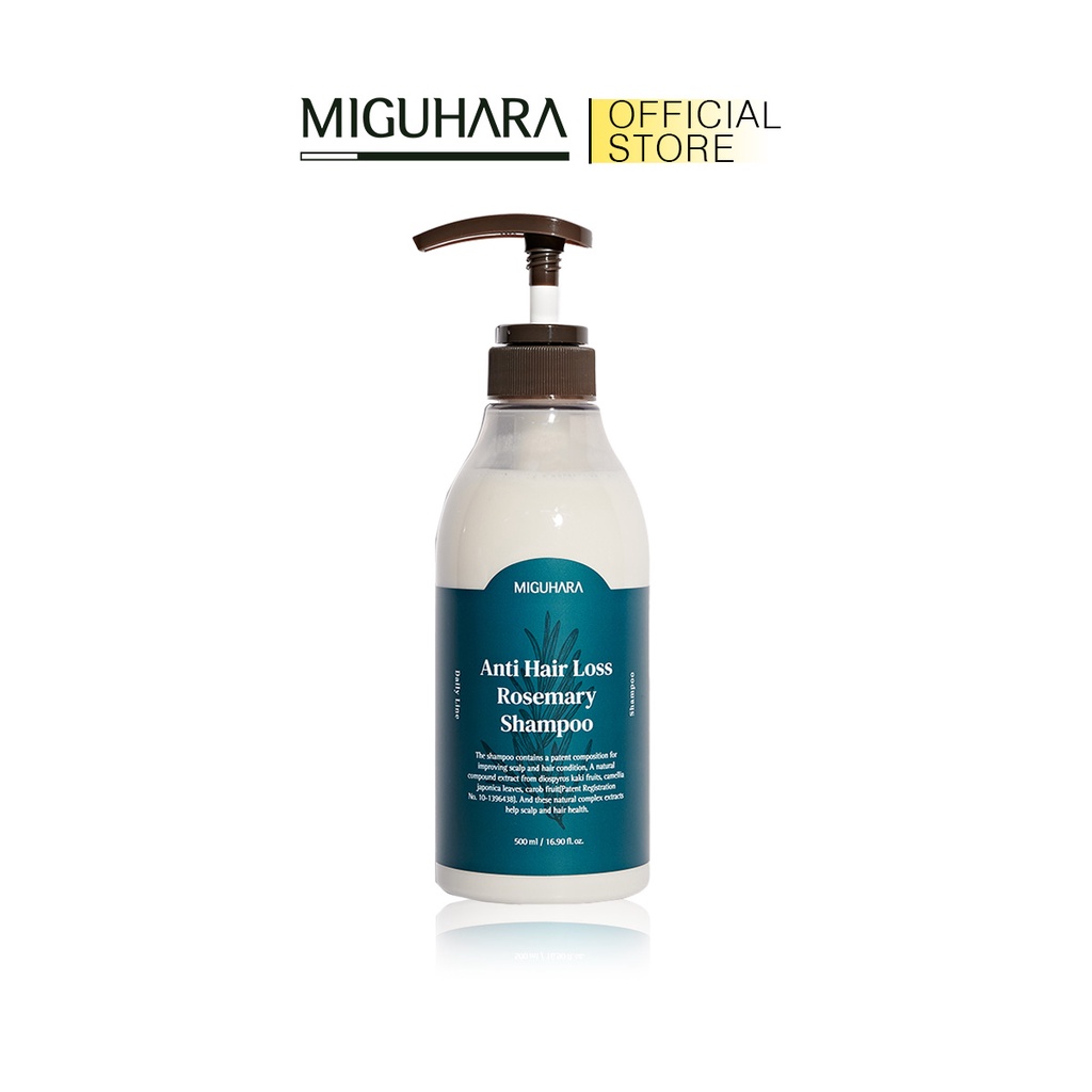 MIGUHARA Anti Hair Loss Rosemary Shampoo 500ml Shopee Singapore