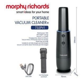 Morphy Richards Cordless Portable Handheld Stick Vacuum Cleaner Filter