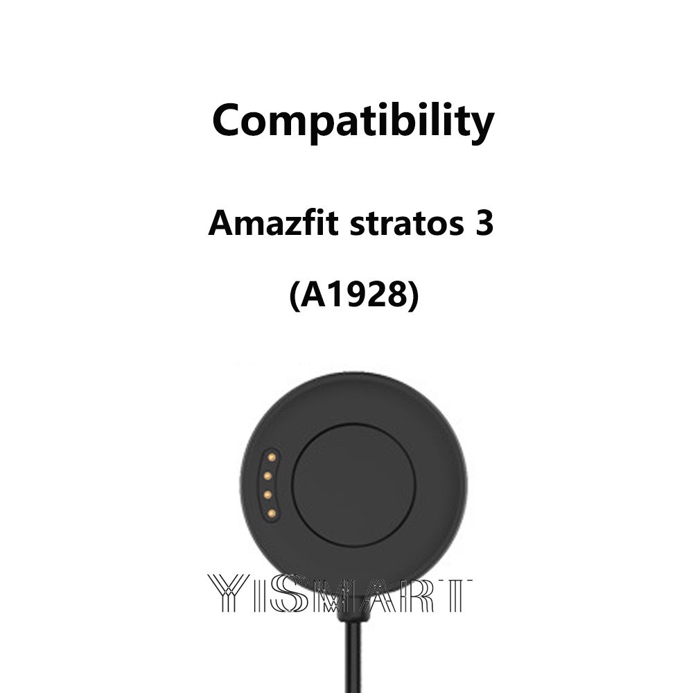 USB Charger for Amazfit BIP Active GTR 4/ GTS T-Rex