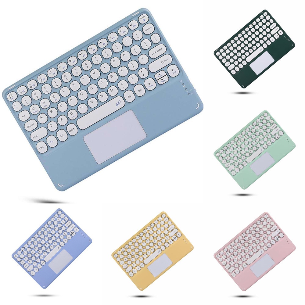 Bluetooth Keyboard With Touchpad 10 Inches Rechargeable Portable ...