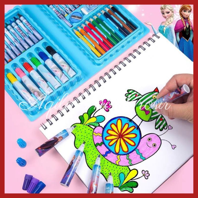CRAYON SET 42 / COLORING TOOLS DRAWING EDUCATIONAL TOYS | Shopee Singapore