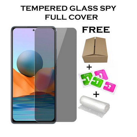 Temperedglass ANTI SPY PRIVACY Glass ALL TYPE+Cardboard And Tissue ...