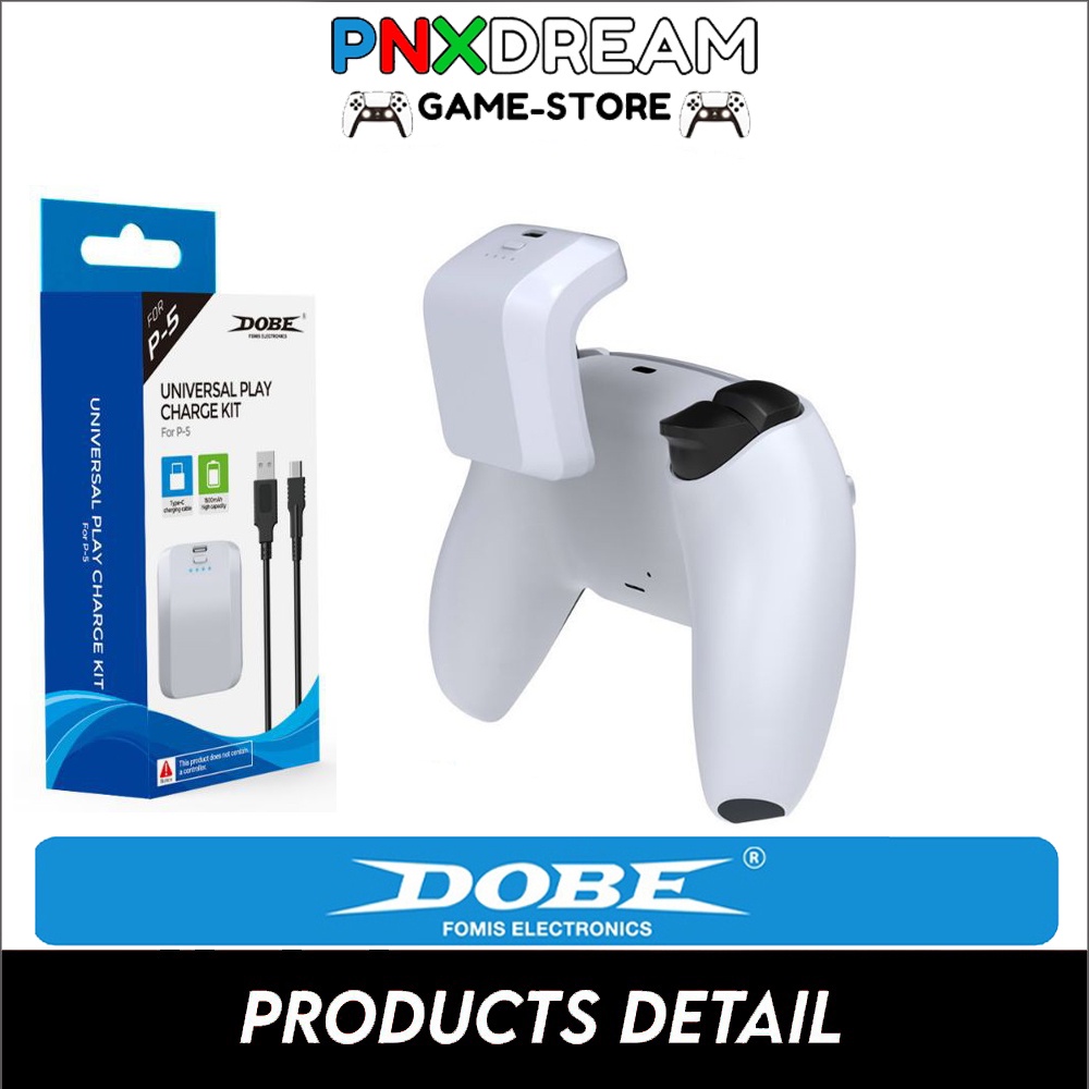 PS5 Controller Battery Pack 1500mAh – External Rechargeable Battery For DualSense & Edge Controllers, LED Percentage Display, USB‑C Charging, Play While Charging