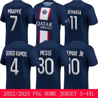 Mbapp 2022-2023 Paris Saint-Germain Soccer Jersey Activewear for Kids and Adults, Size: 16