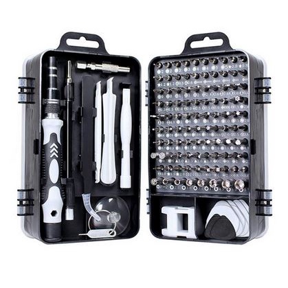 Screwdriver Precision Set 115-in-1 torx hex bit phone spectacle screw repair set diy household