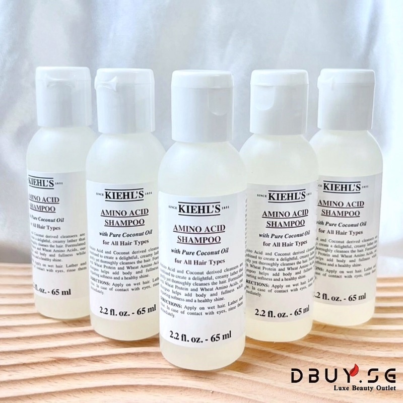 Kiehls Amino Acid Shampoo 65ml Travel Size For A Softshine