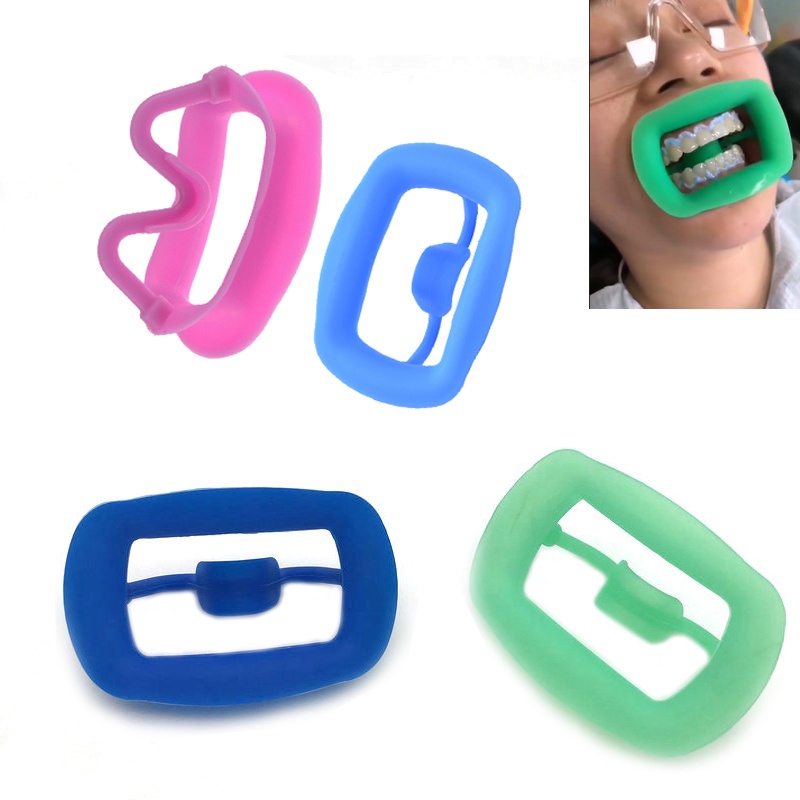 New Dental 3D Retractor Soft Silicon Lip Cheek Retractor Mouth Opener ...