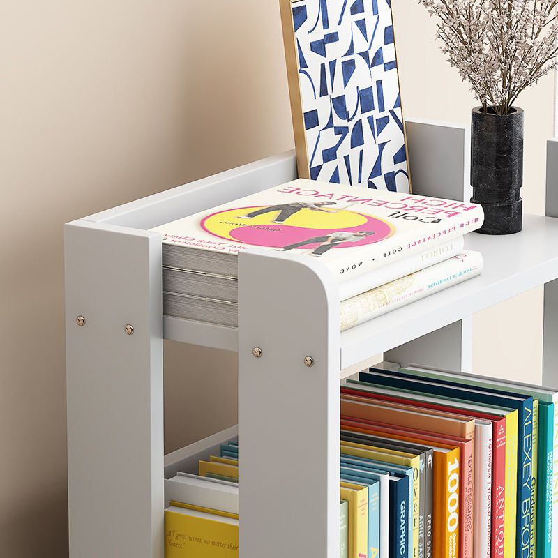 Mobile Bookcase with Wheels Simple Mobile Bookshelf Floor Bookcase