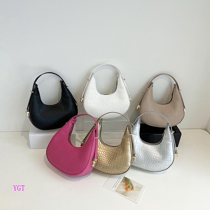 YGT New French Niche Bag Women'S Trendy Fashion Sense Texture Simple And Fashionable Shoulder Underarm Bag