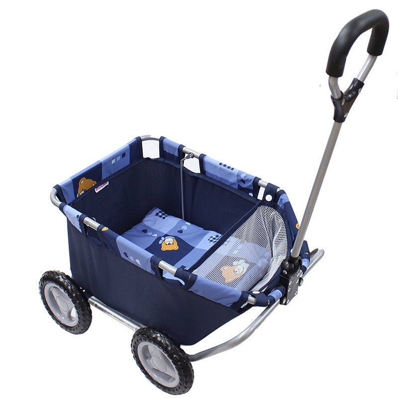 Pet FourWheel Luggage Trolley Toy Storage Cart Baby's Toy Car Play