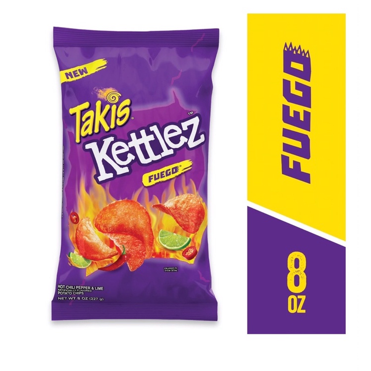 Barcel Takis Kettlez Fuego Potato Chips, 8oz(227g) Shopee Singapore