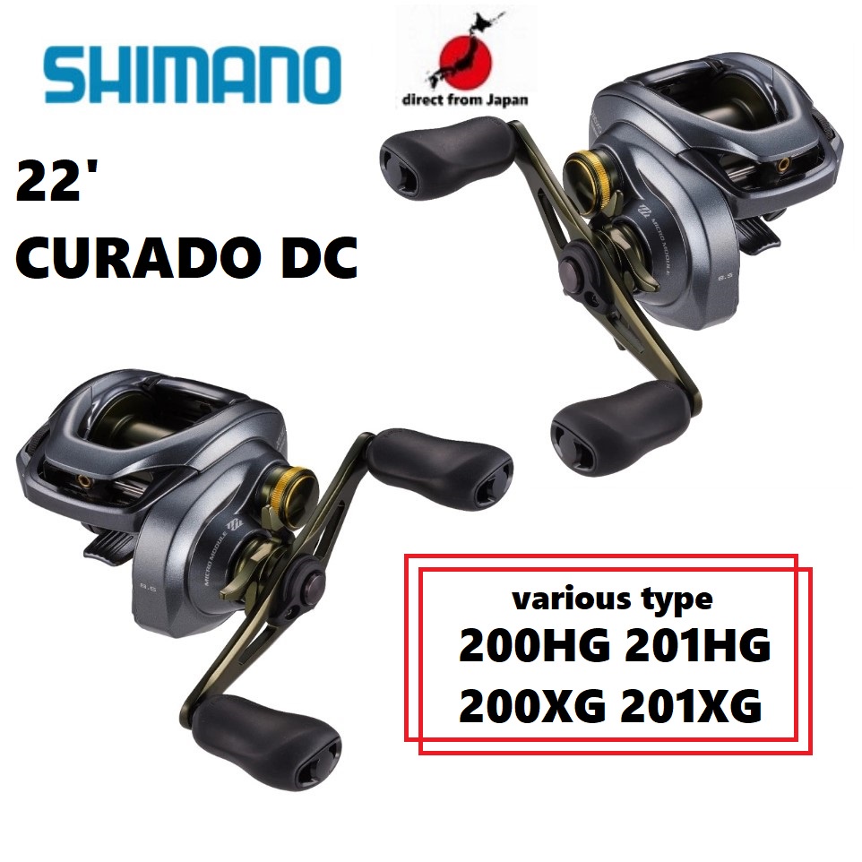 Shimano 22' CURADO DC 200/201/HG/XG (right/left handles) various type