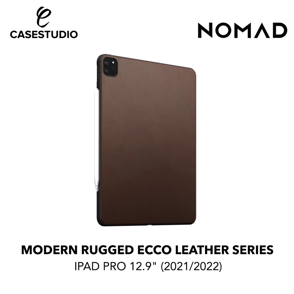 Nomad Mordern Rugged ECCO Leather Case for iPad Pro 12.9" (2021/2022