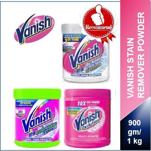 Vanish Oxi Action Fabric Stain Remover Powder for Clothes 1KG Shopee