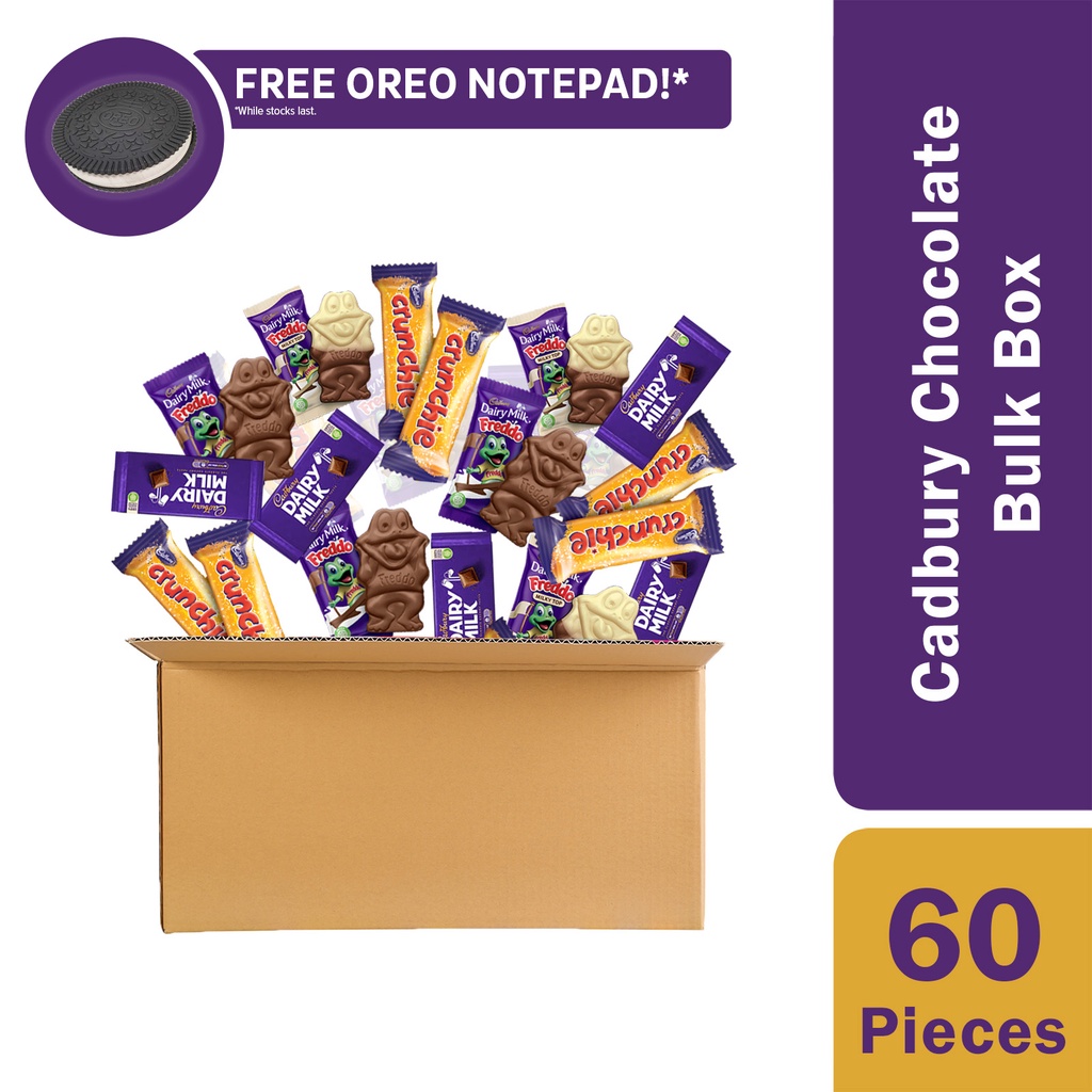 Cadbury Mini Chocolate Bulk Box, Variety Packs, Bite Size, Chocolates