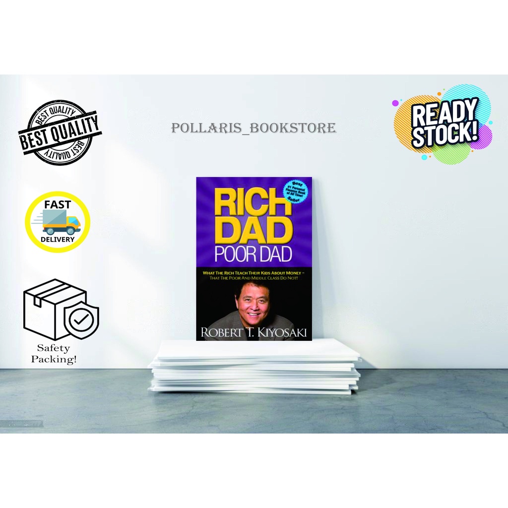 Rich Dad Poor Dad - Robert T Kiyosaki (English Version) | Shopee Singapore