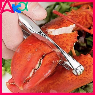 Crab Tongs Tool, 3 Pieces Seafood Tools, Metal Nutcracker Nuts