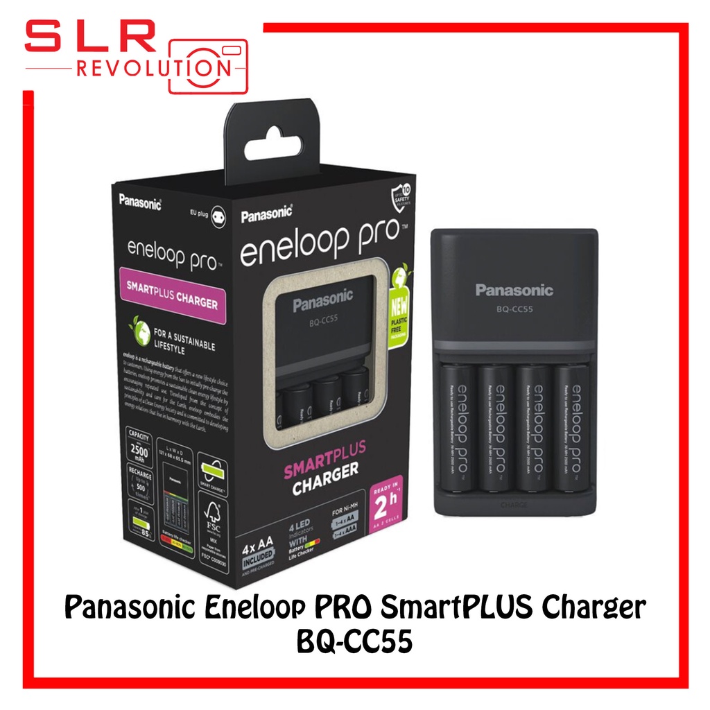 Panasonic Eneloop Pro Smart And Quick Charger Aa Shopee Singapore