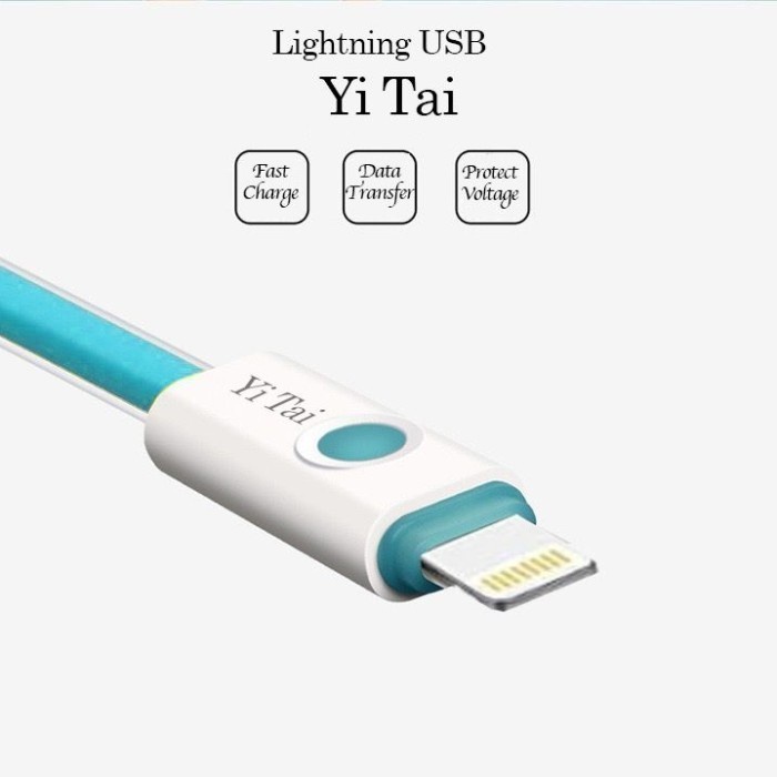 YI TAI - Kabel Data Type C Auto Smart Power Off with LED light - Gambar 3