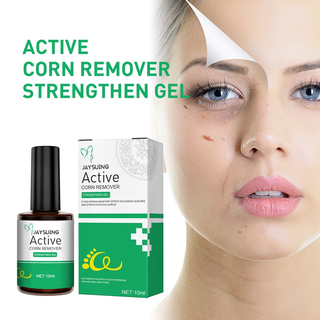 Jaysuing Warts Remove Corn Liquid Mild NonBurning Corns Smooth Skin