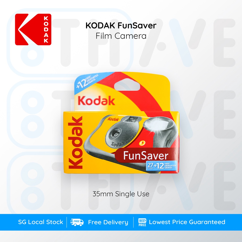 Kodak FunSaver Film Camera Disposable 39 Exp (ISO800) with Flash