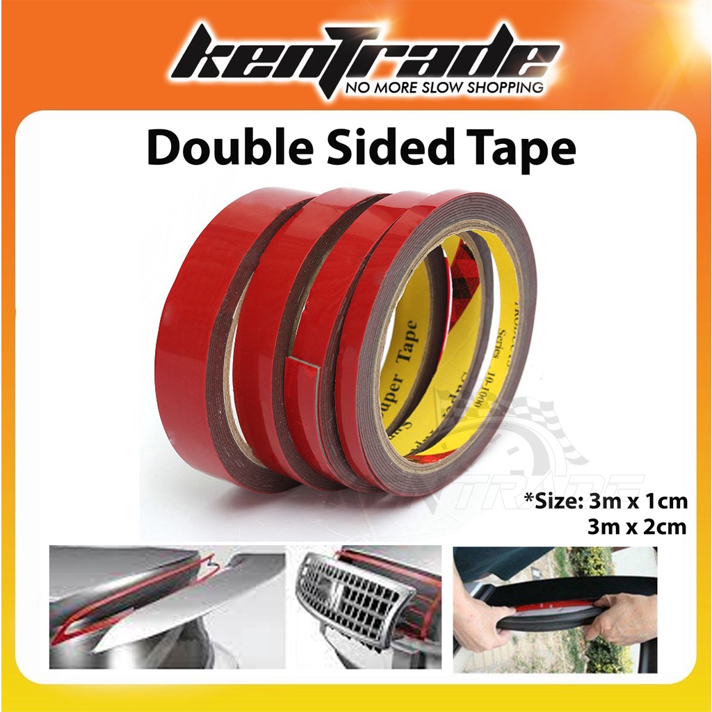 Heavy Duty Industrial Double sided Tape For Industrial , Car Plate