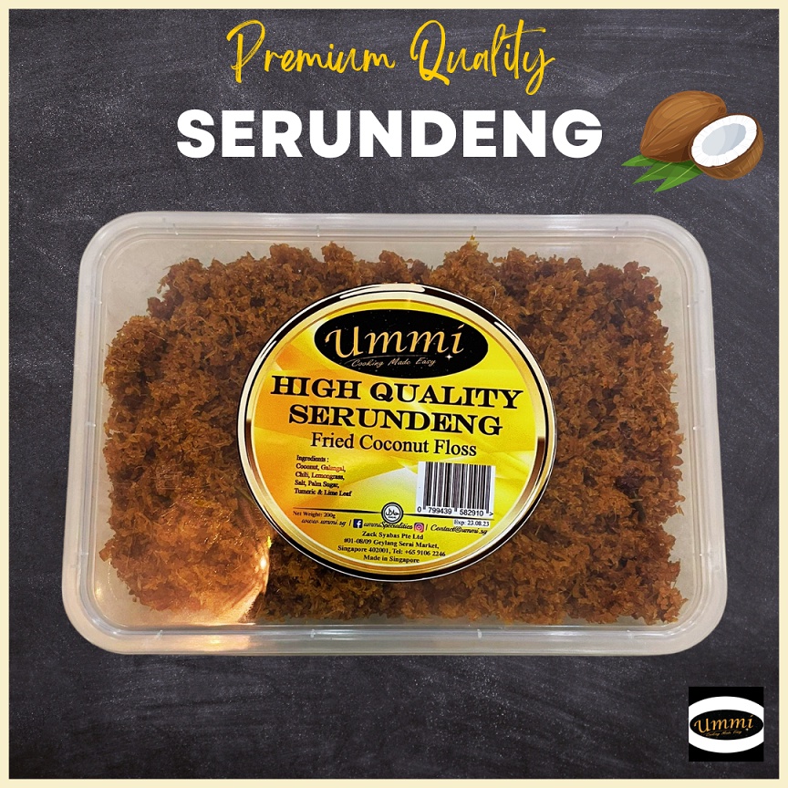 Serundeng / Fried Coconut Floss by UMMI Shopee Singapore
