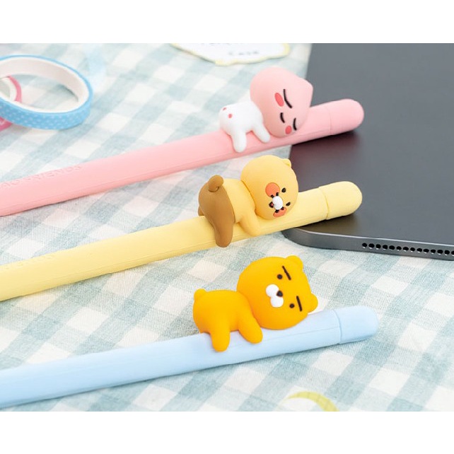 🎀【pre Order】 Kakao Friends Apple Pencil 2nd Generation Slim Silicone Figure Case Ryan Apeach 9131